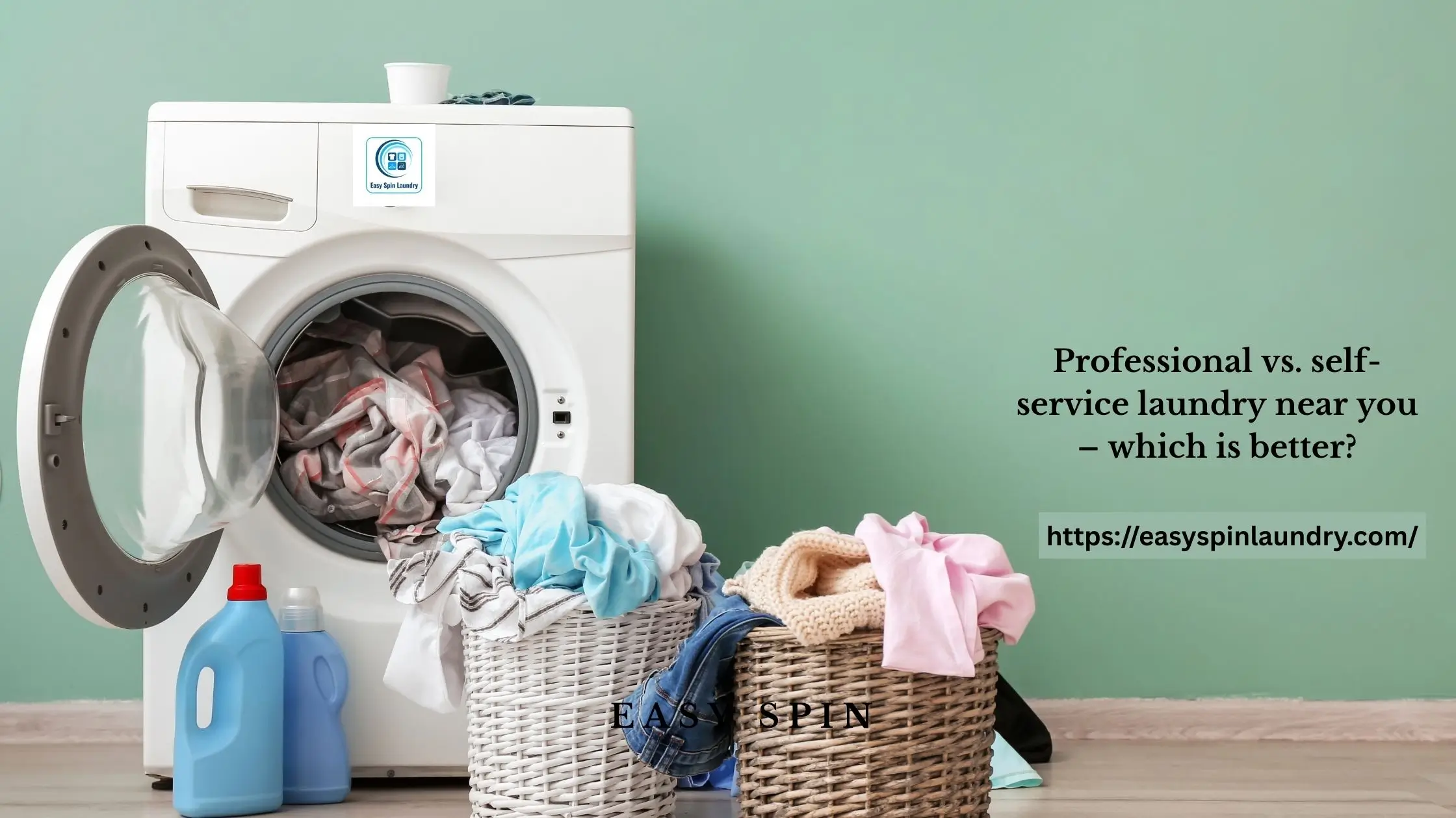 Professional vs. self-service laundry near you – which is better?