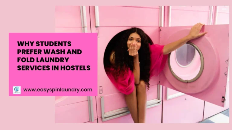 Why Students Prefer Wash and Fold Laundry Services in Hostels