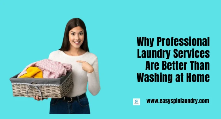 Why Professional Laundry Services Are Better Than Washing at Home