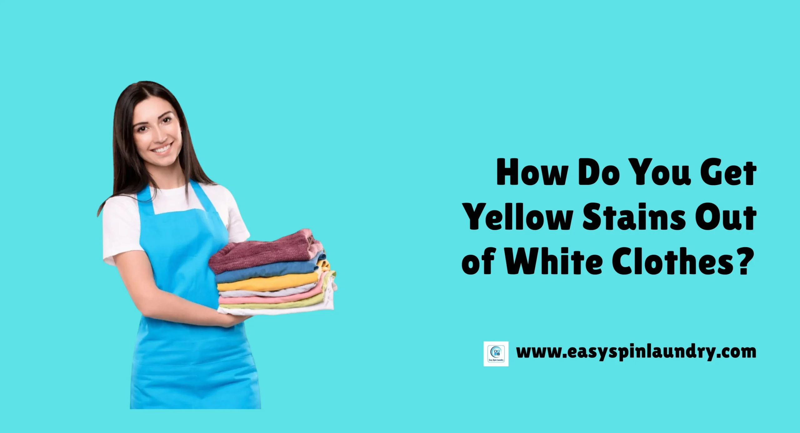 how do you get yellow stains out of white clothes