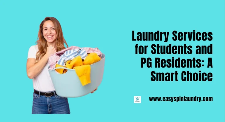 Laundry Services for Students & PG Residents: A Smart Choice