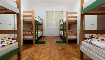 Student hostel dormitory utilizing a laundry app in India for convenient washing, ironing, and scheduled laundry pickup services.