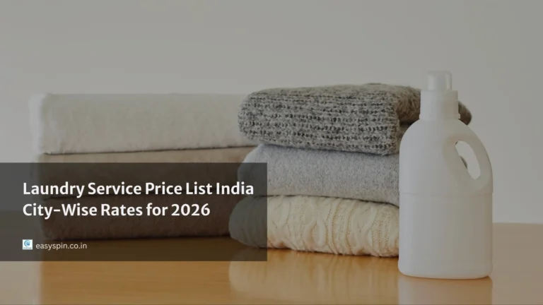 laundry service price list India