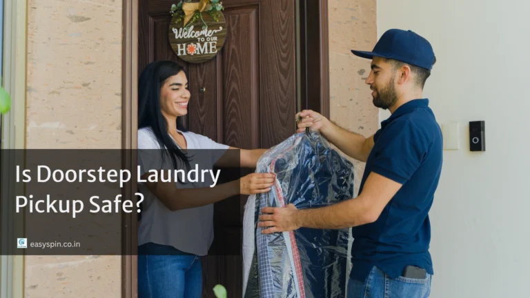 learn all about doorstep laundry pickup and safety precautions