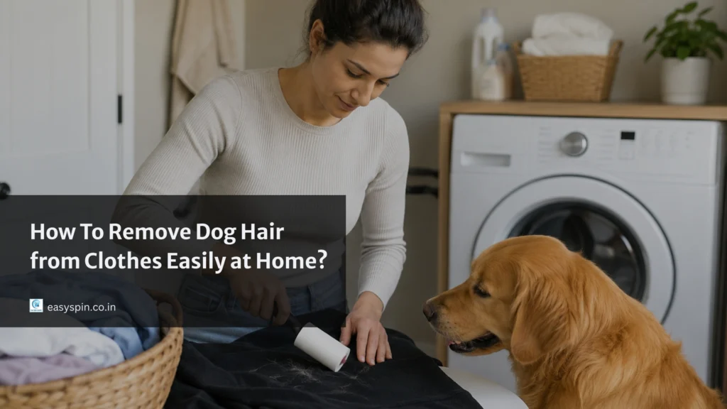 How to Remove Dog Hair from Clothes Easily at Home