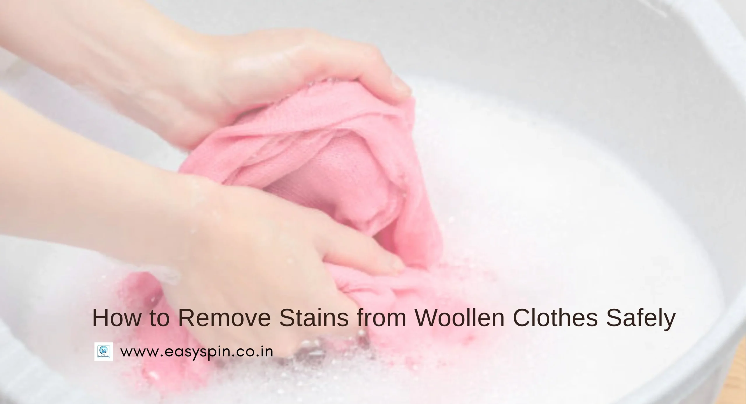 How to Remove Stains from Woollen Clothes Safely