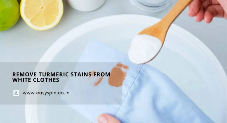 Remove Turmeric Stains from White Clothes
