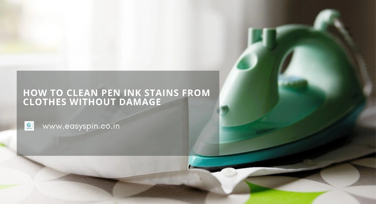 How to Clean Pen Ink Stains from Clothes Without Damage