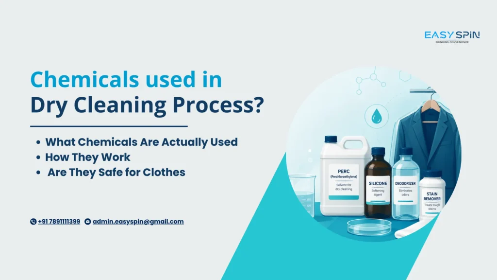 Chemicals Used in Dry Cleaning Process: How They Work and Are They Safe for Clothes?
