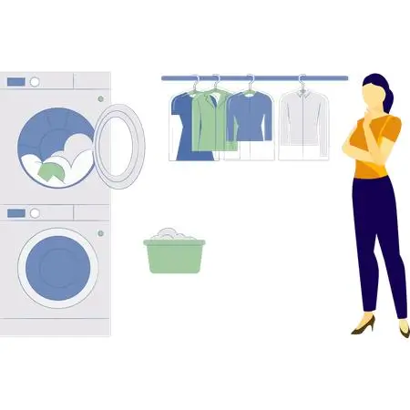 dry clean or wash at home