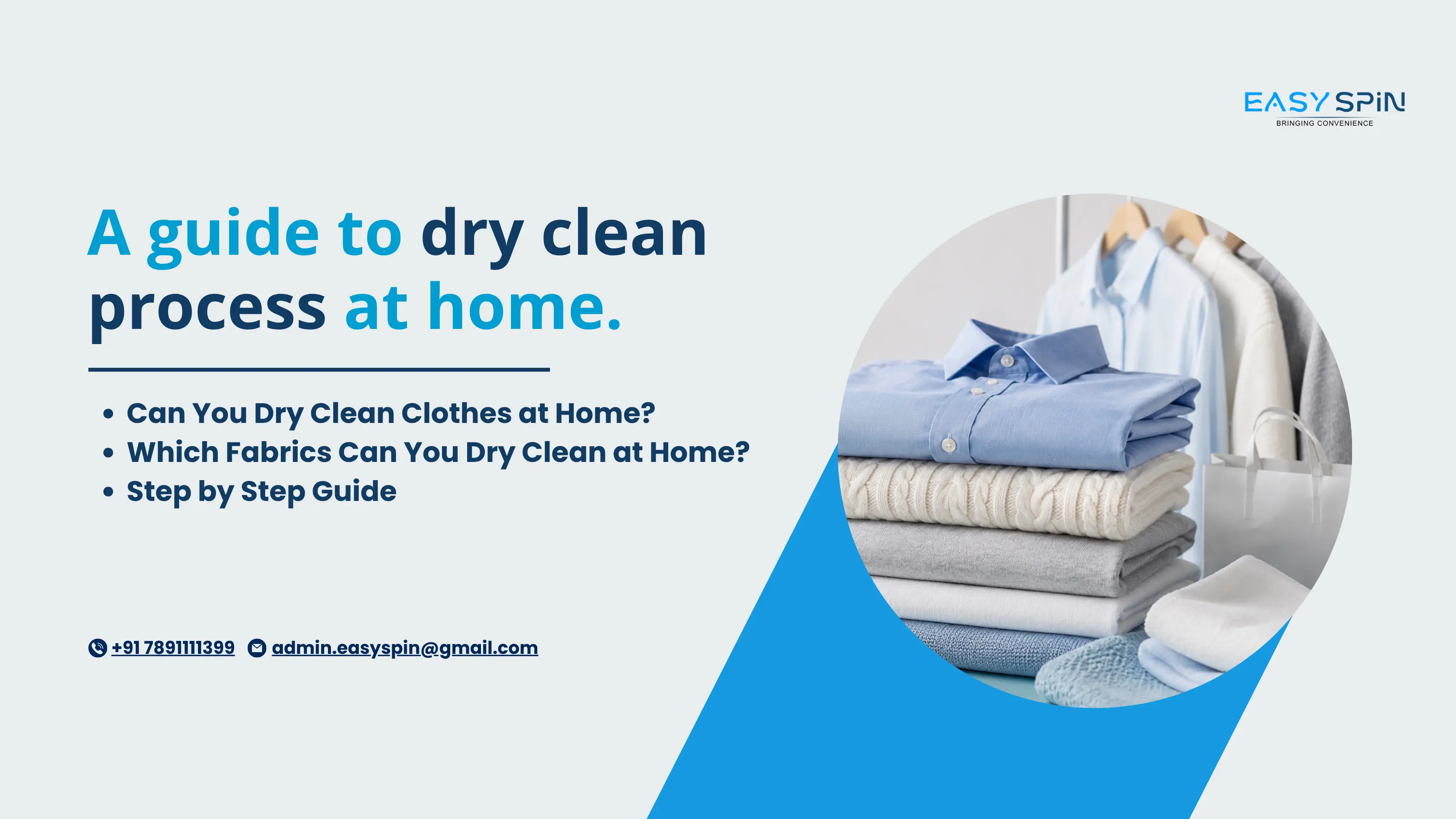 a guide to dry clean process at home