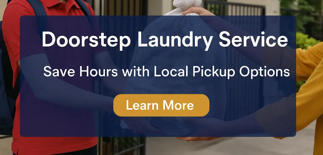 doorstep laundry service: Save Time with Local Pickup