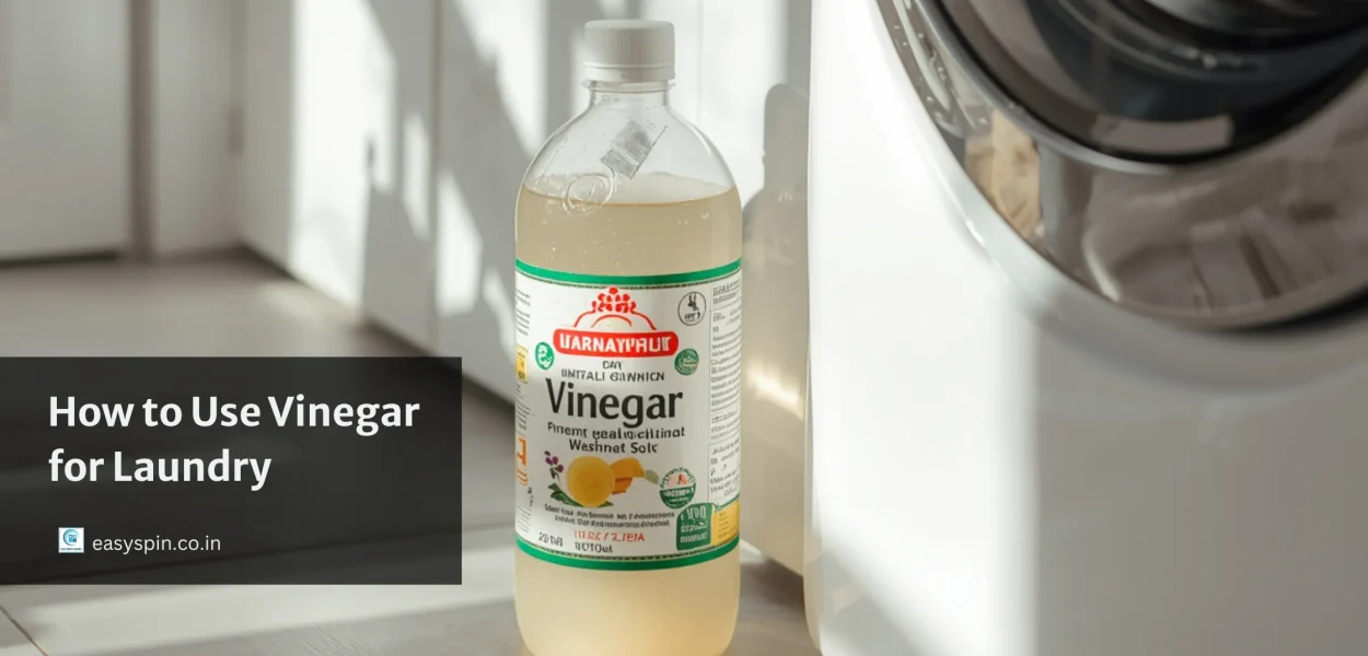 How to use vinegar for laundry odor removal in washing machine