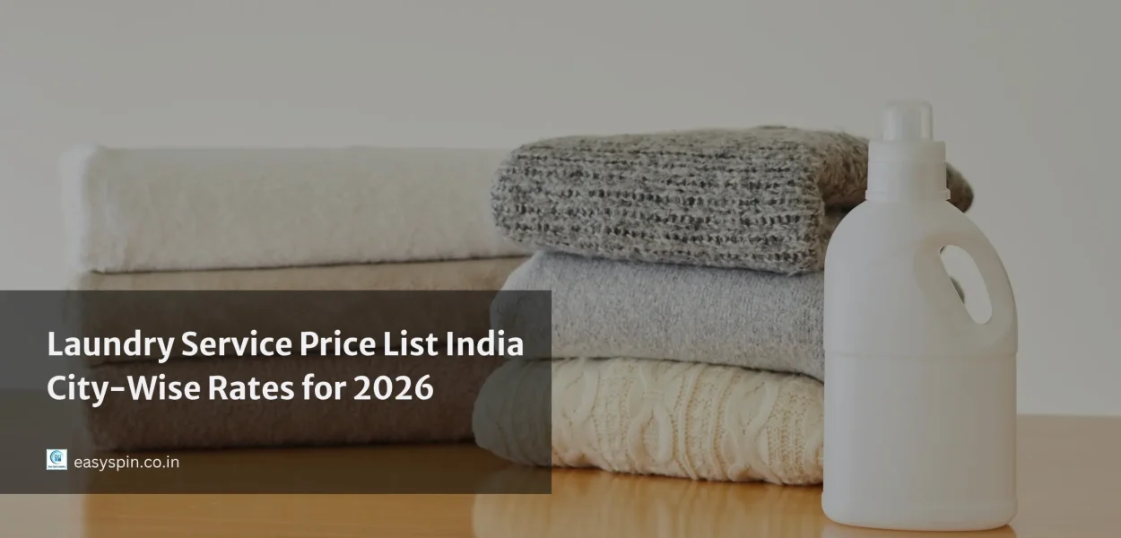 laundry service price list India