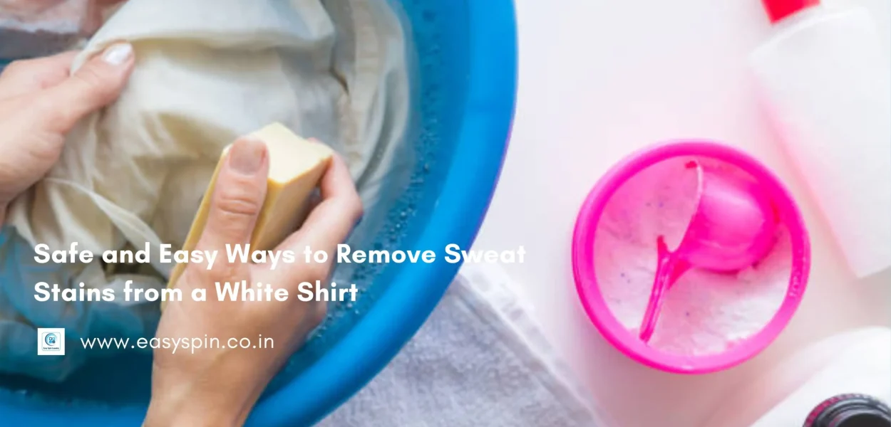 Safe and Easy Ways to Remove Sweat Stains from a White Shirt