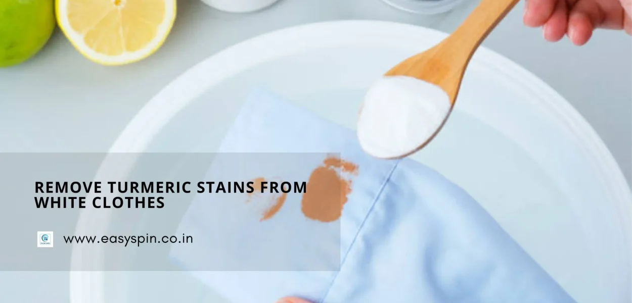 Remove Turmeric Stains from White Clothes