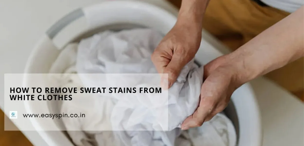 How to Remove Sweat Stains from White Clothes