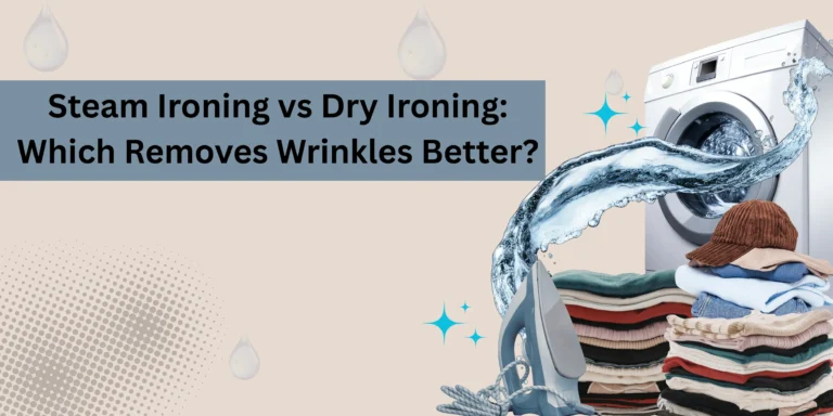 steam iron for clothes vs dry iron