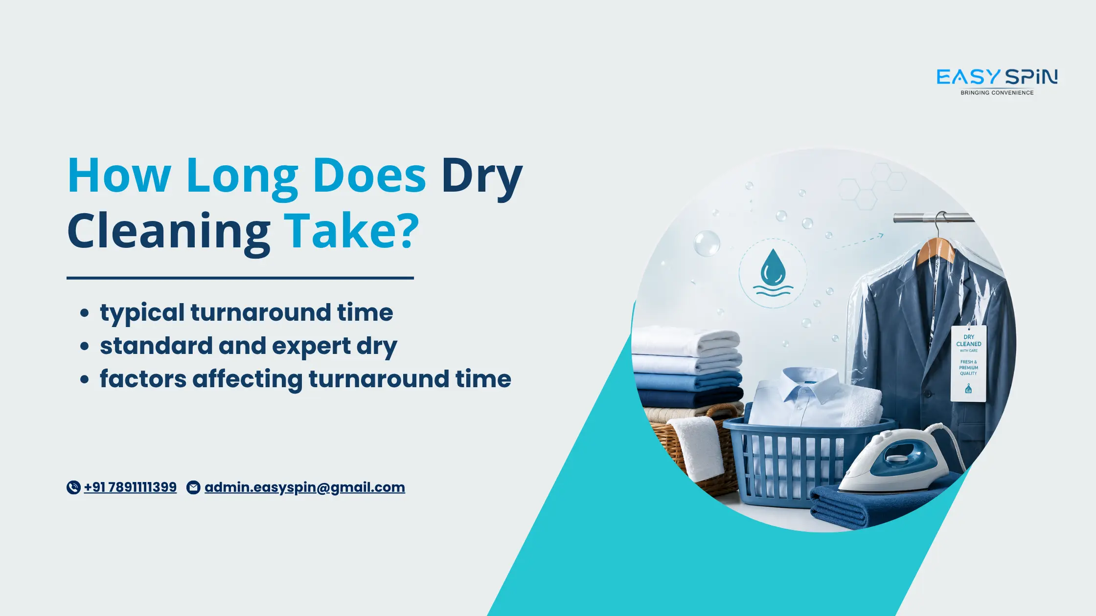 how long does dry cleaning take